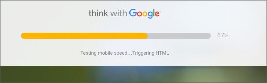 Think with Google orange progress bar