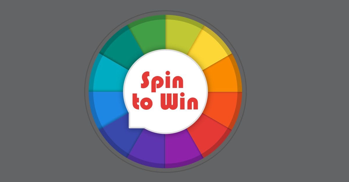 Spin to Win contest