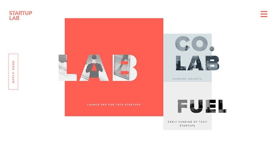 startup lab flat grid