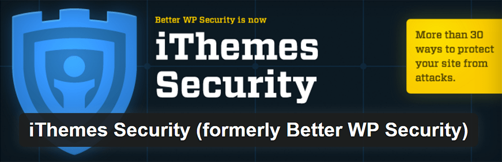 iThemes security banner